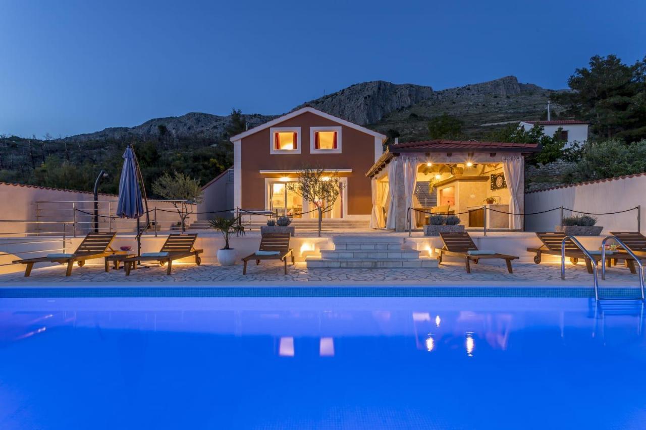 Villa Ancora Podstrana Bagian luar foto