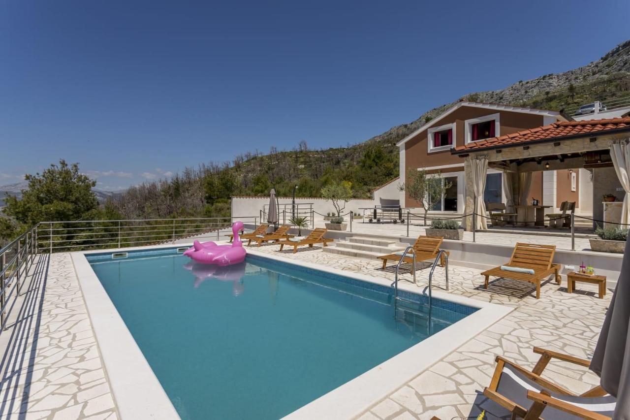 Villa Ancora Podstrana Bagian luar foto